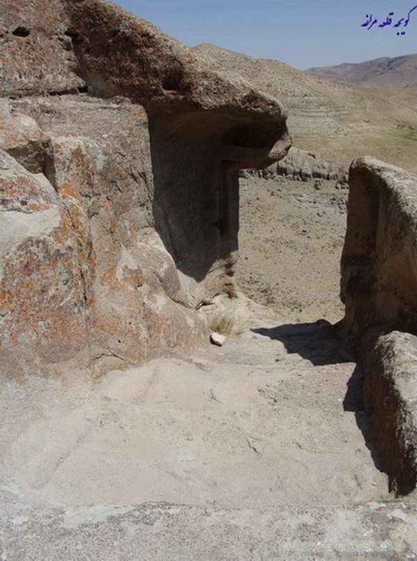 گویجه قلعه صخره ای مراغه
