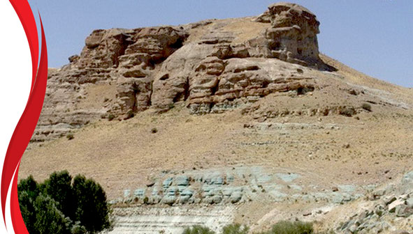 گویجه قلعه صخره ای مراغه
