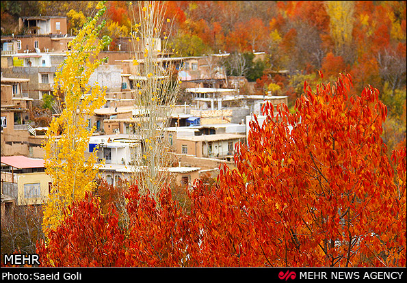 بوژان روستایی پلکانی در خراسان‌رضوی 