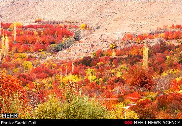 بوژان روستایی پلکانی در خراسان‌رضوی 