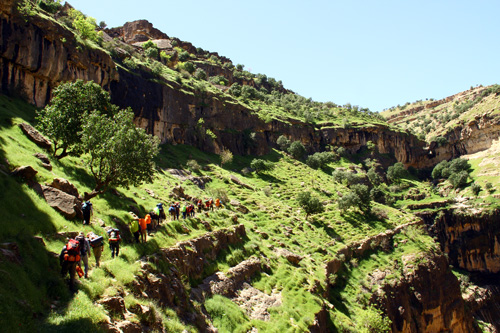 تنگه زید مقصدی مناسب برای گردشگری در دره‌شهر