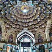 عمارت کلاه فرنگی شیراز آرامگاه کریمخان زند