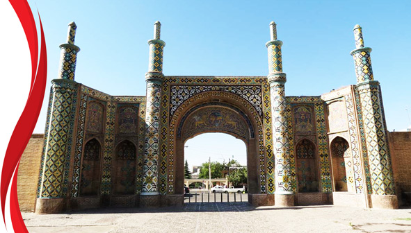 دروازه درب کوشک قزوین