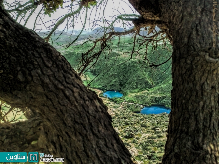 دریاچه دو قلوی سیاه گاو آبدانان