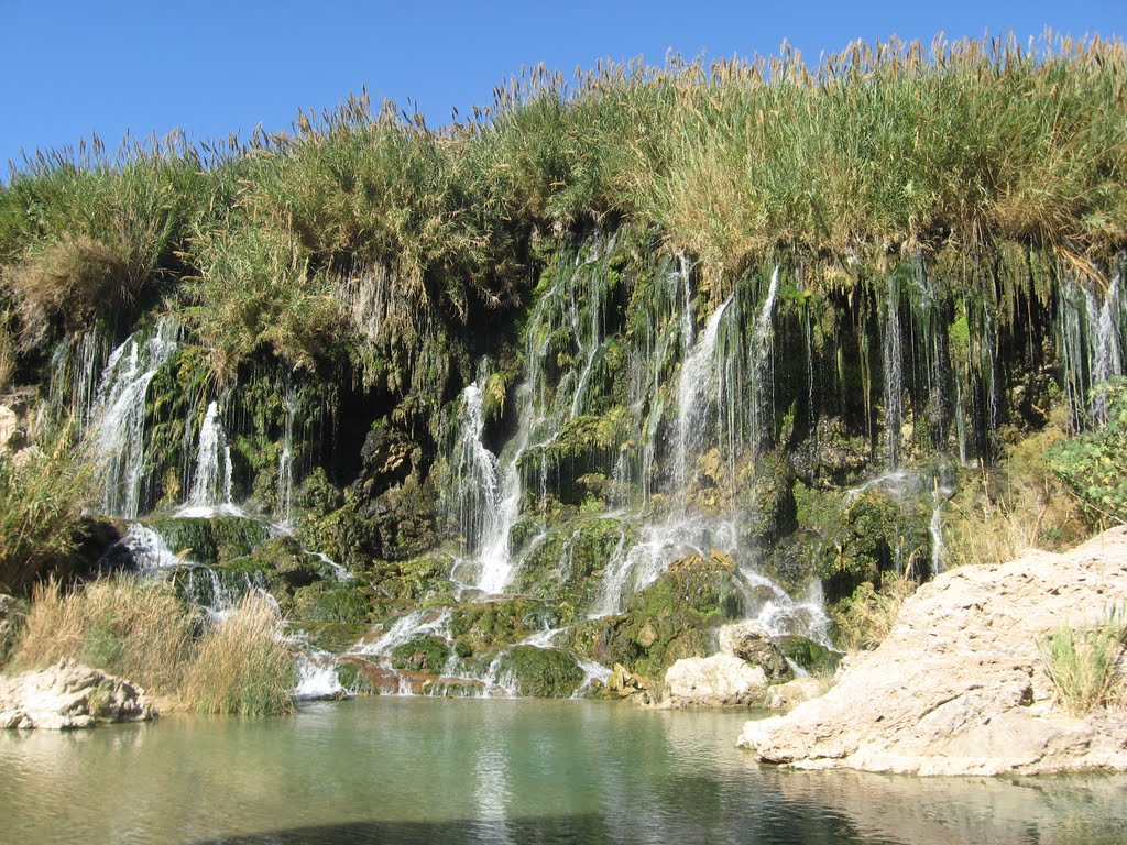 فدامی آبشاری با آب شیرین در فارس 