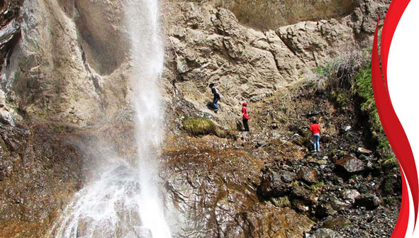 بیار آبشاری در ارتفاعات آذربایجان‌شرقی 