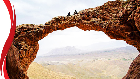 پل سنگی خضری دشت بیاض و غار فارسیان