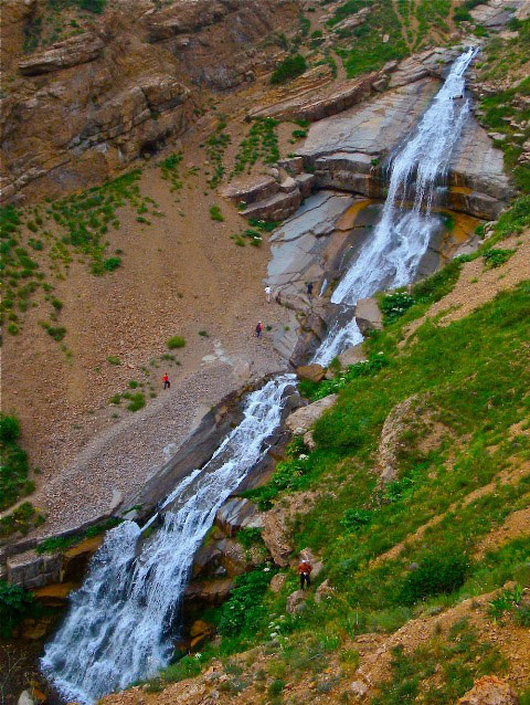 دریوک کشیده‌ترین آبشار زمینی ایران