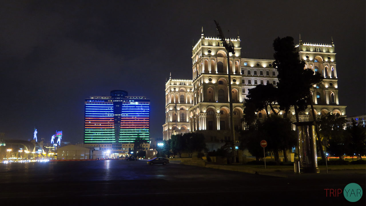خانه دولت ساختمانی دولتی در باکو 