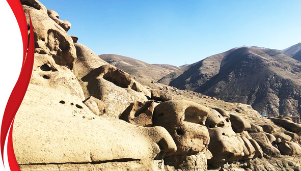 روستای وردیج و کوه ارواح سنگی