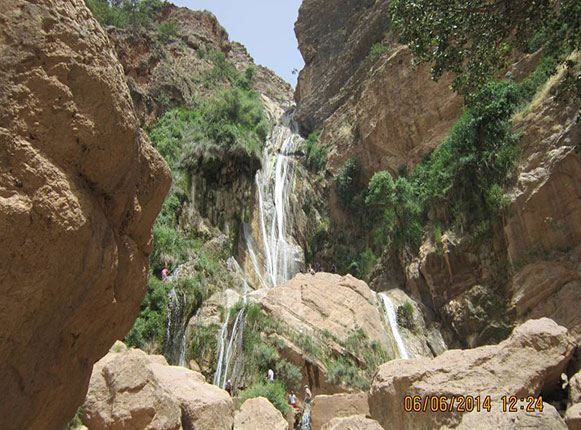 روستای سنگ تراشان خرم آباد