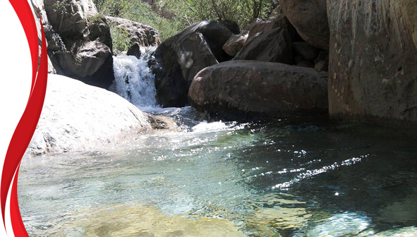 آبشار سه کنج کرمان
