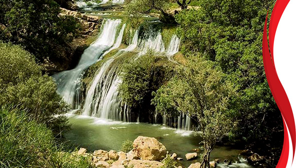 آبشار هفت چشمه گریت