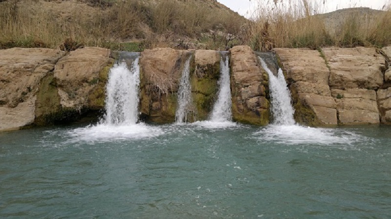 پلیه آبشاری دیدنی با ۷ سرچشمه 