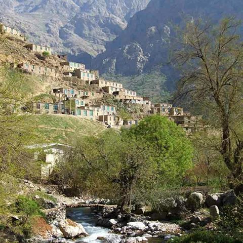 روستای بلبر اورامان بهشت گمشده کردستان