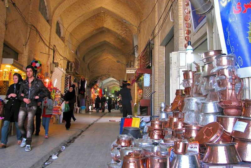 بازار مسگرهای کرمانشاه