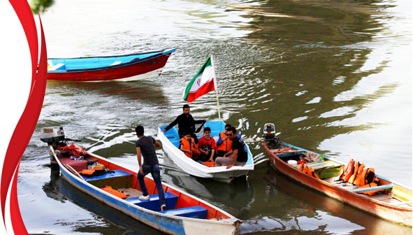 قایق سواری در کارون - سایت گردشگری ایران