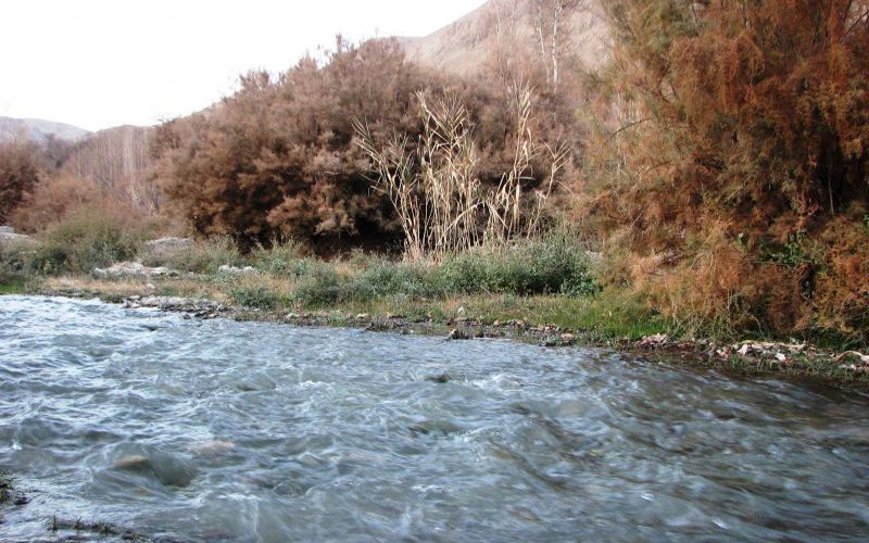 رودخانه پرآب و خروشان روستای سیرچ