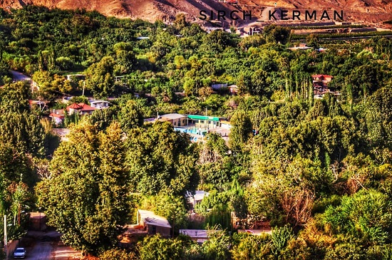 طبیعت و روستای سیرچ