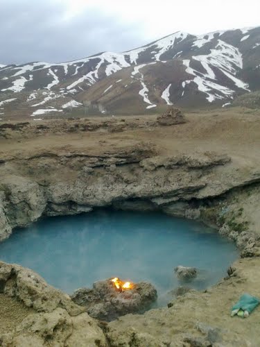چشمه و آبشار قینرجه تکاب