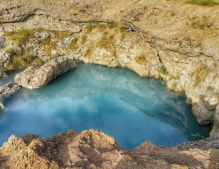 چشمه و آبشار قینرجه تکاب