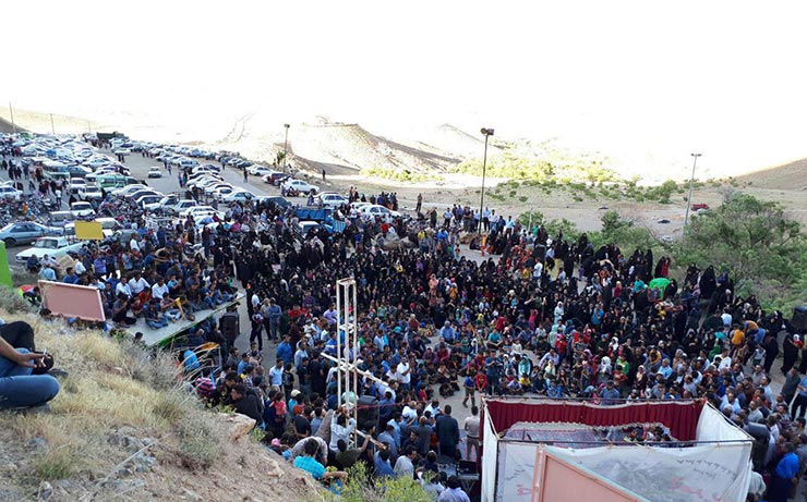 آبشار شاه لولاک چرمهین