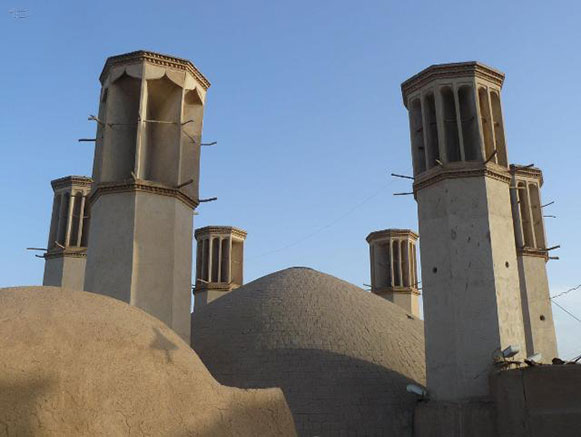 آب انبار شش بادگیر یزد