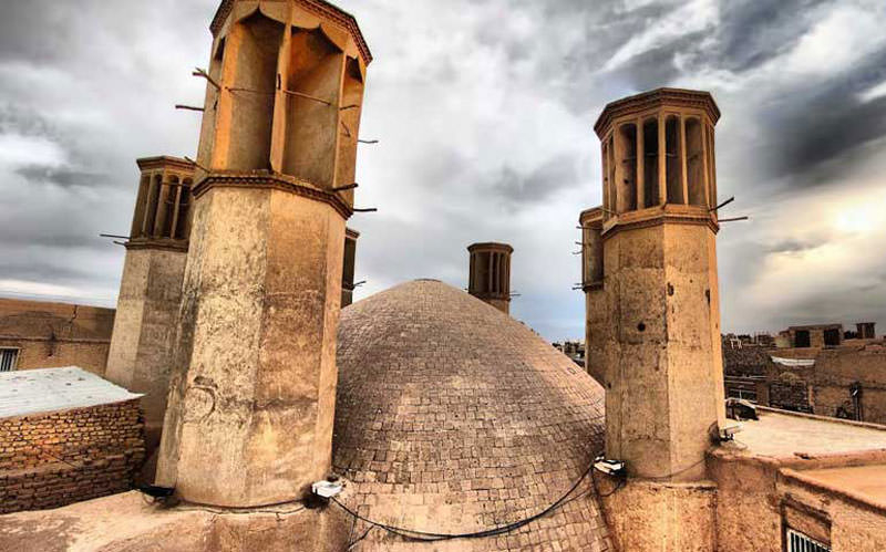 آب انبار شش بادگیر یزد