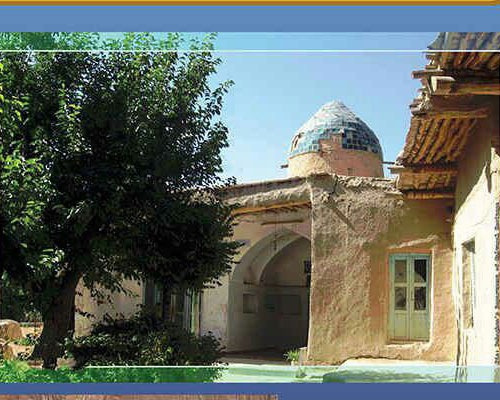 بقعه بابا شیخ حسین انصاری و بی بی خاتون دهاقان