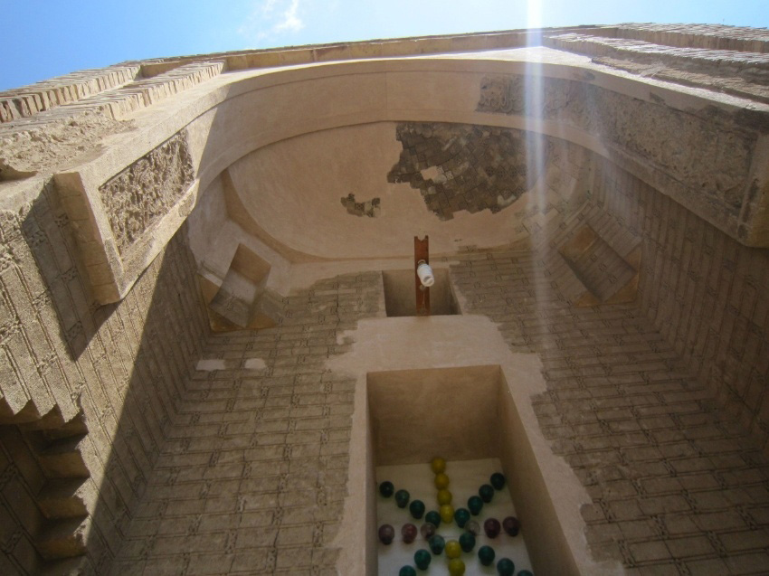 میر نطنز مسجدی با محراب دو طبقه