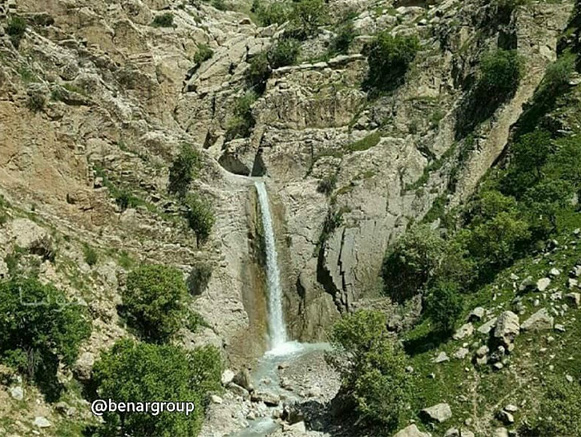 آبشار چینز آبدانان