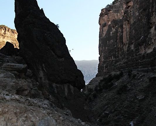 تنگ زرانگوش ایلام