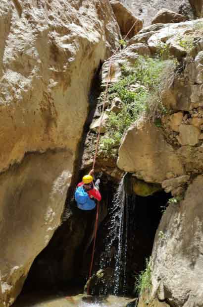 آبشارهای دره سبز رود سرایان