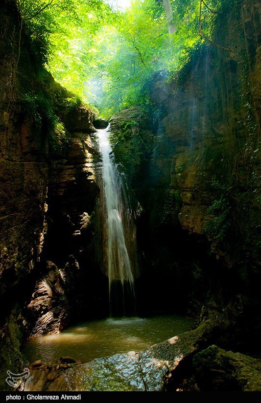 آبشار سنگ نو مازندران