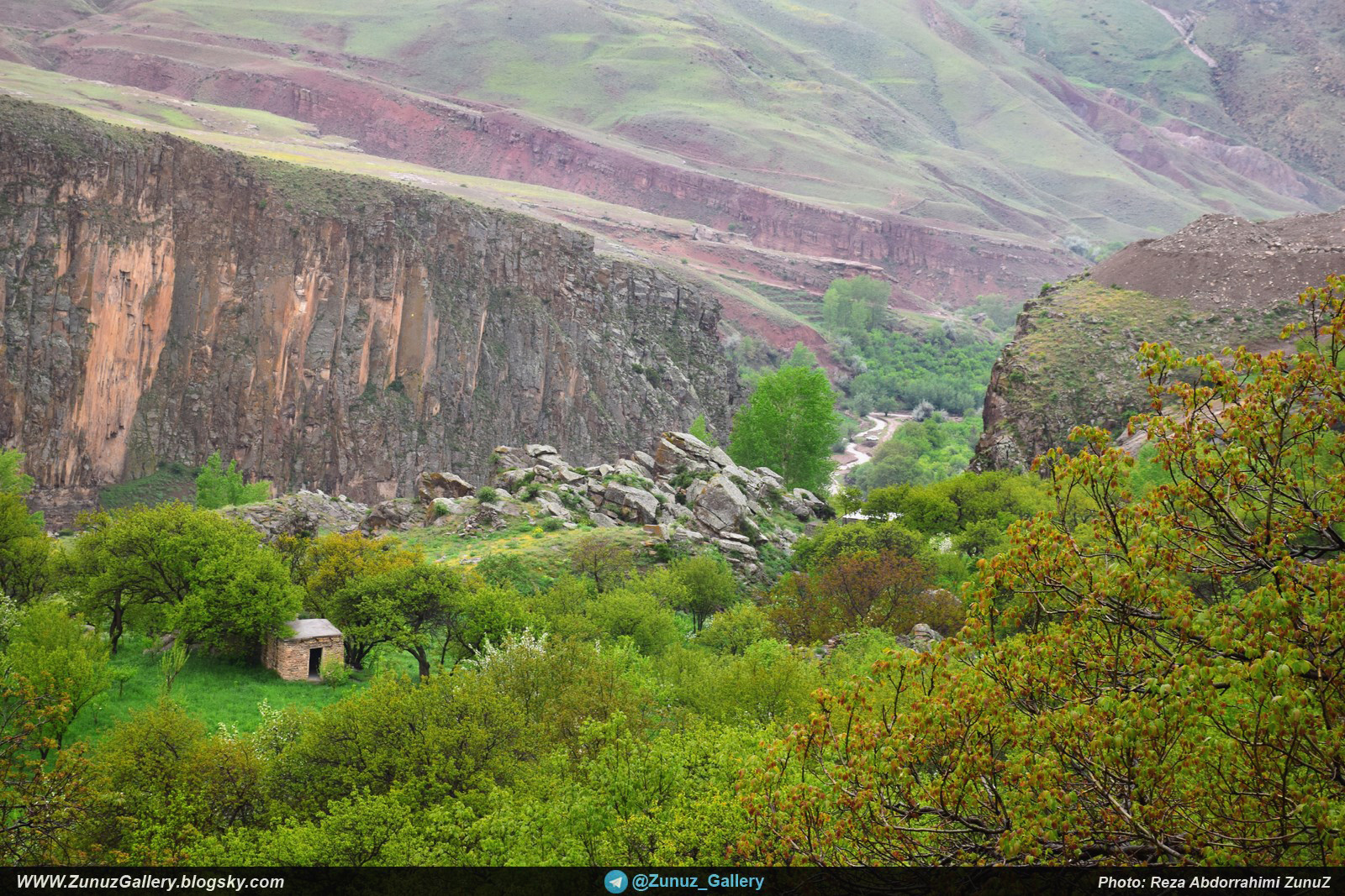 زنوزق قدیمی‌ترین روستای پلکانی ایران