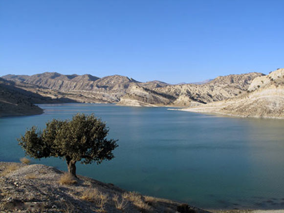 دریاچه سد ایلام