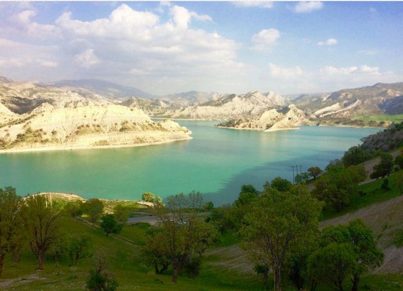 دریاچه سد ایلام
